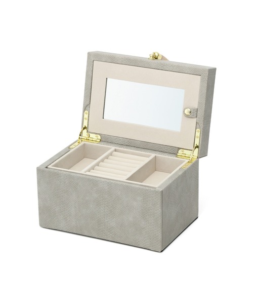 フラビア ジュエリーボックス S グレー（収納グッズ）｜Francfranc（フランフラン）