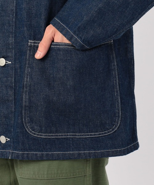 DANTON デニム カバーオール DANTON（ダントン）の「◇【DANTON】BIG デニムカバーオール NDM WOMEN