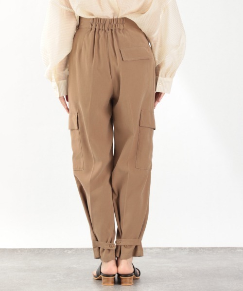 LOWRYS FARM（ローリーズファーム）の「スソシボリサイドポケットパンツ　934903（その他パンツ・レディース・ベージュ/ブラウン/グリーン・FREE）」の11枚目の写真