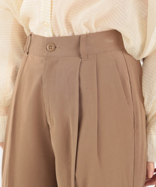 LOWRYS FARM（ローリーズファーム）の「スソシボリサイドポケットパンツ　934903（その他パンツ・レディース・ベージュ/ブラウン/グリーン・FREE）」の12枚目の写真