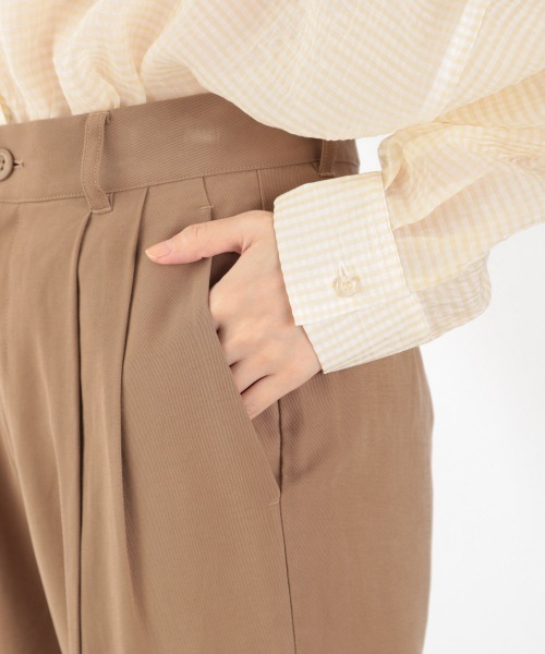 LOWRYS FARM（ローリーズファーム）の「スソシボリサイドポケットパンツ　934903（その他パンツ・レディース・ベージュ/ブラウン/グリーン・FREE）」の13枚目の写真