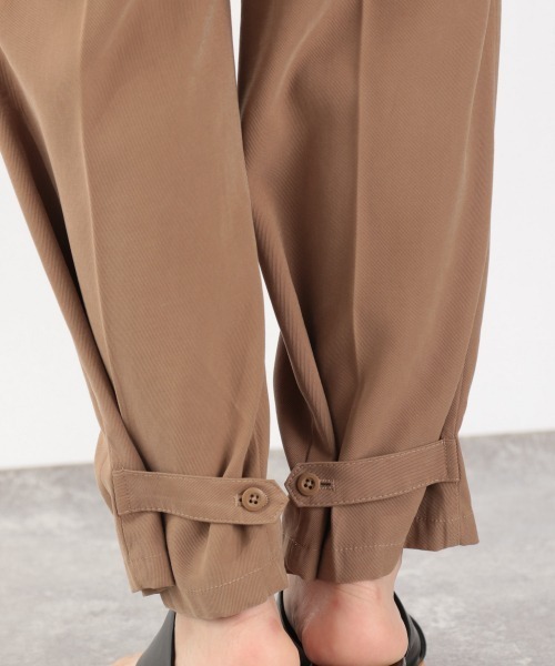 LOWRYS FARM（ローリーズファーム）の「スソシボリサイドポケットパンツ　934903（その他パンツ・レディース・ベージュ/ブラウン/グリーン・FREE）」の18枚目の写真