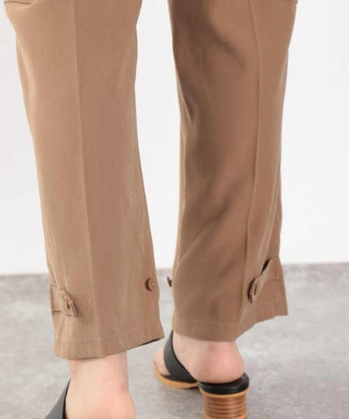 LOWRYS FARM（ローリーズファーム）の「スソシボリサイドポケットパンツ　934903（その他パンツ・レディース・ベージュ/ブラウン/グリーン・FREE）」の19枚目の写真
