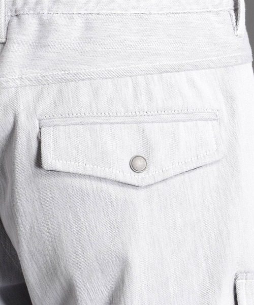 HIDEAWAYS NICOLE(ハイダウェイニコル)の「イージーカーゴパンツ(カーゴパンツ・メンズ・ホワイト/ネイビー/ブラック/カーキ・MEDIUM/SMALL/LARGE)」の12枚目の写真