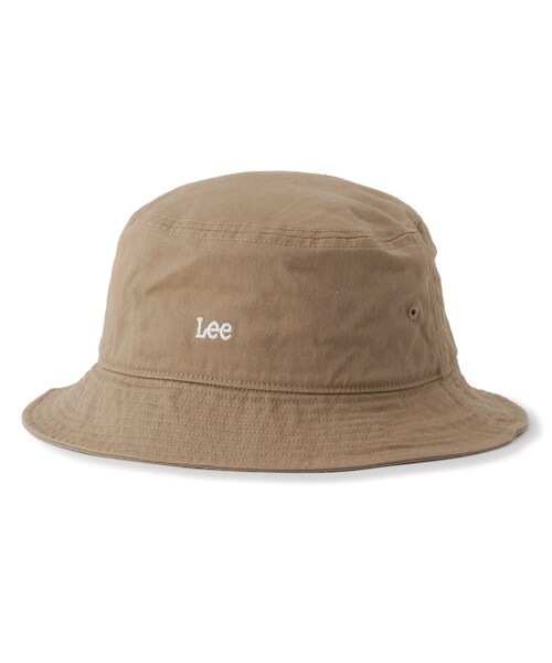 pink adobe（ピンクアドベ）の「◆【Lee】ロゴ刺しゅう バケットハット（ハット・レディース・ライトベージュ/ブルー/グレー/ブラック・00）」の3枚目の写真