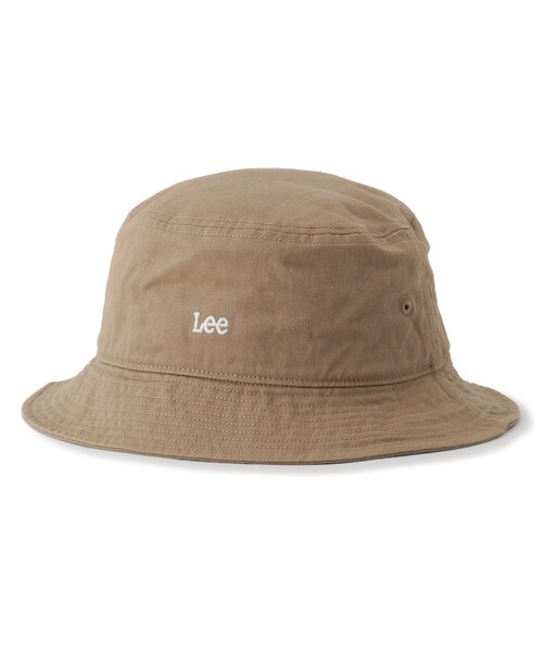pink adobe（ピンクアドベ）の「◆【Lee】ロゴ刺しゅう バケットハット（ハット・レディース・ライトベージュ/ブルー/グレー/ブラック・00）」の6枚目の写真