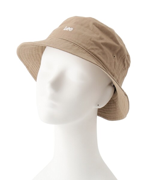 pink adobe（ピンクアドベ）の「◆【Lee】ロゴ刺しゅう バケットハット（ハット・レディース・ライトベージュ/ブルー/グレー/ブラック・00）」の5枚目の写真
