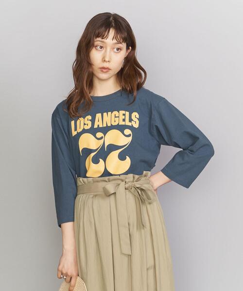 bibmilk（ビブミルク）の「＜bibmilk＞∴ベースボールTシャツ（Tシャツ/カットソー・レディース・ブラック/ネイビー/オフホワイト・FREE）」の3枚目の写真