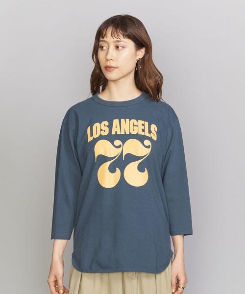 bibmilk（ビブミルク）の「＜bibmilk＞∴ベースボールTシャツ（Tシャツ/カットソー・レディース・ブラック/ネイビー/オフホワイト・FREE）」の11枚目の写真