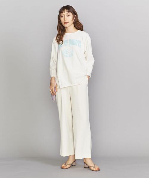 bibmilk（ビブミルク）の「＜bibmilk＞∴ベースボールTシャツ（Tシャツ/カットソー・レディース・ブラック/ネイビー/オフホワイト・FREE）」の10枚目の写真