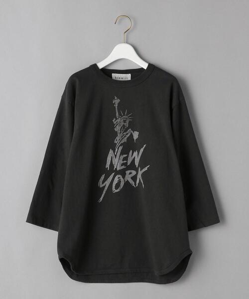 bibmilk（ビブミルク）の「＜bibmilk＞∴ベースボールTシャツ（Tシャツ/カットソー・レディース・ブラック/ネイビー/オフホワイト・FREE）」の20枚目の写真