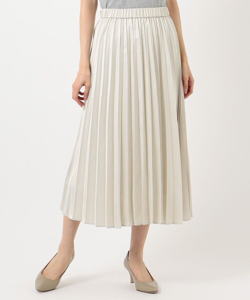 ANY（エニィ）の「【洗える】ダブルプリーツ スカート（スカート