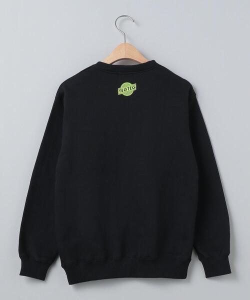 TEG TEG（テグテグ）の「＜TEG TEG＞BART CREW NECK SWEAT/スウェット（スウェット・レディース・ブラック/イエロー・110/130/150）」の3枚目の写真