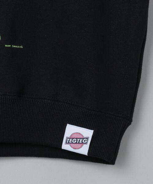 TEG TEG（テグテグ）の「＜TEG TEG＞BART CREW NECK SWEAT/スウェット（スウェット・レディース・ブラック/イエロー・110/130/150）」の6枚目の写真