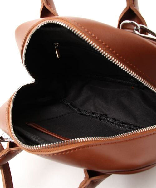 aimoha（アイモハ）の「シンプル2WAYバッグ（ショルダーバッグ・レディース・ブラウン/ベージュ/ワインレッド/ブラック・FREE）」の6枚目の写真