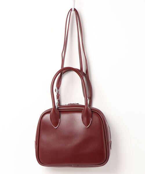 aimoha（アイモハ）の「シンプル2WAYバッグ（ショルダーバッグ・レディース・ブラウン/ベージュ/ワインレッド/ブラック・FREE）」の15枚目の写真