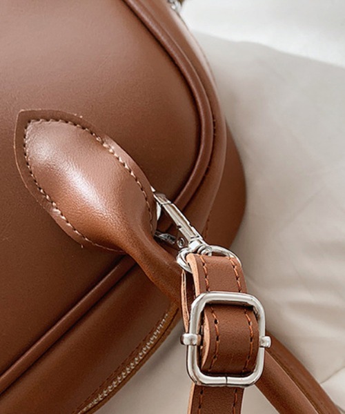 aimoha（アイモハ）の「シンプル2WAYバッグ（ショルダーバッグ・レディース・ブラウン/ベージュ/ワインレッド/ブラック・FREE）」の19枚目の写真