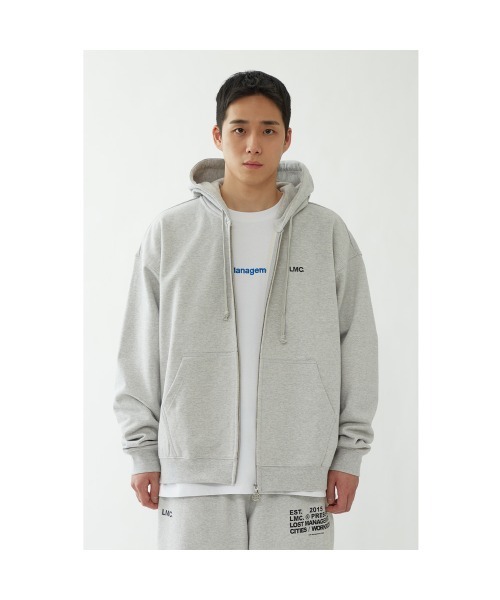 LMCの「21SSM WORKROOM ZIPUP HOODIE(パーカー・メンズ・グレー/ブラック・L/S/M)」の17枚目の写真
