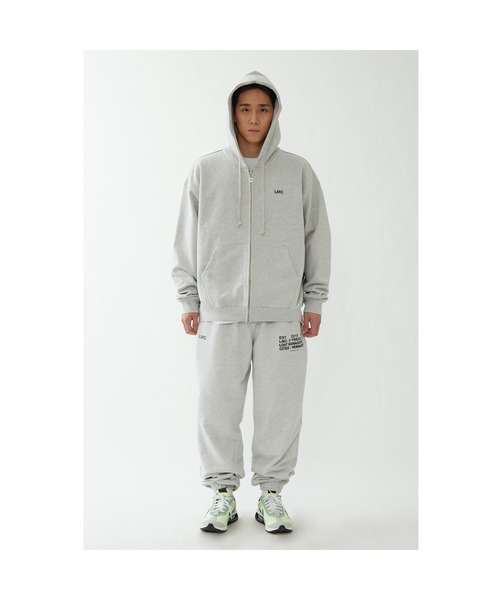 LMCの「21SSM WORKROOM ZIPUP HOODIE(パーカー・メンズ・グレー/ブラック・L/S/M)」の5枚目の写真