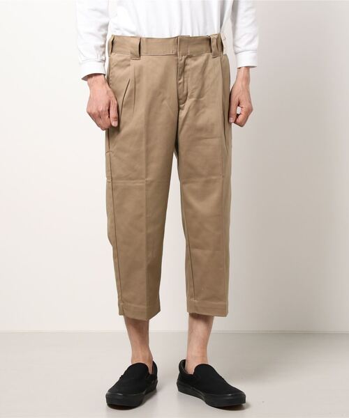 BACK NUMBER(バックナンバー)の「【BACK NUMBER】TC素材チノクロップドパンツ(その他パンツ・メンズ・グリーン/ベージュ/ブラック・M/XL/L)」の3枚目の写真