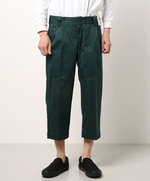 BACK NUMBER(バックナンバー)の「【BACK NUMBER】TC素材チノクロップドパンツ(その他パンツ・メンズ・グリーン/ベージュ/ブラック・M/XL/L)」の1枚目の写真