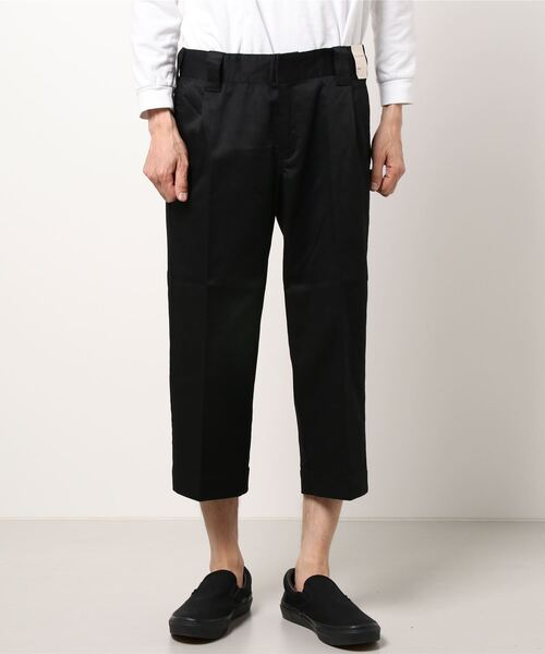 BACK NUMBER(バックナンバー)の「【BACK NUMBER】TC素材チノクロップドパンツ(その他パンツ・メンズ・グリーン/ベージュ/ブラック・M/XL/L)」の2枚目の写真