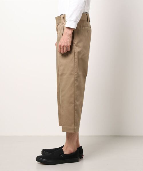BACK NUMBER(バックナンバー)の「【BACK NUMBER】TC素材チノクロップドパンツ(その他パンツ・メンズ・グリーン/ベージュ/ブラック・M/XL/L)」の4枚目の写真