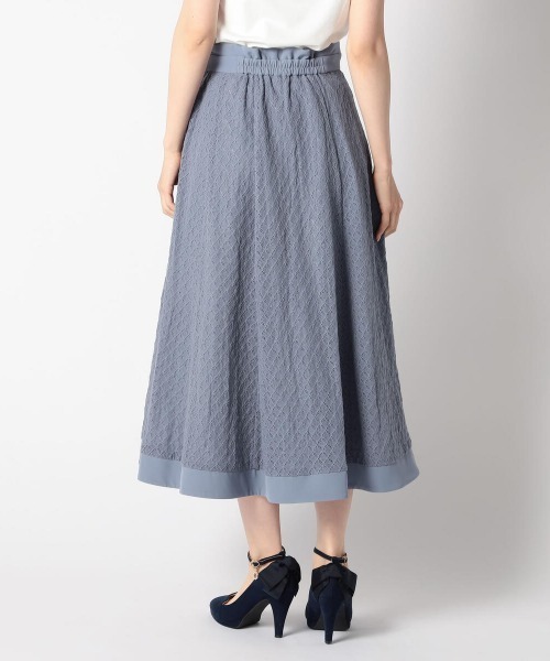 MISCH MASCH（ミッシュマッシュ）の「コットンレーススカート（スカート・レディース・ブルー/ベージュ/ホワイト・SMALL/MEDIUM）」の7枚目の写真