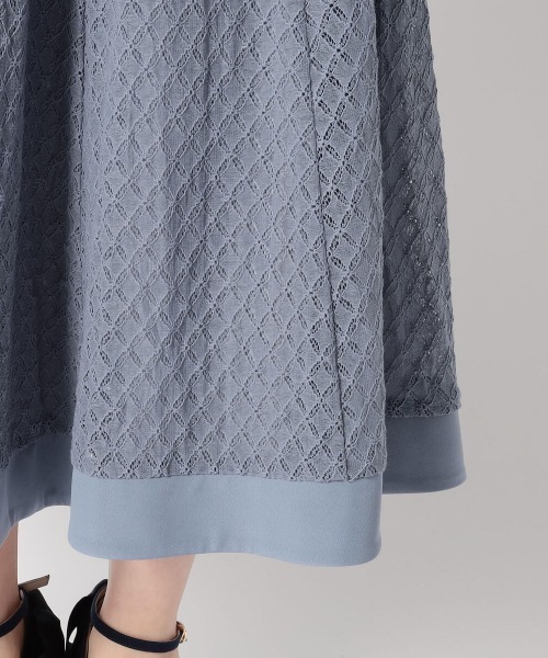 MISCH MASCH（ミッシュマッシュ）の「コットンレーススカート（スカート・レディース・ブルー/ベージュ/ホワイト・SMALL/MEDIUM）」の10枚目の写真