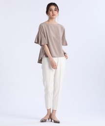 INED CLARO | 【WEB限定】カラータックパンツ【セットアップ対応】(その他パンツ)