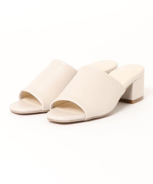 NOFALL(ノーフォール)の「ソフトレザースクエアトゥミュールサンダル(サンダル・レディース・ブラック/ベージュ/グレー/ピンク/ブルー・LL/3L/SS/S/M/L)」の15枚目の写真