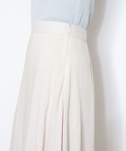 archives（アルシーヴ）の「パイピングティアードスカート（スカート・レディース・チャコールグレー/アイボリー/グレイッシュベージュ・MEDIUM）」の12枚目の写真