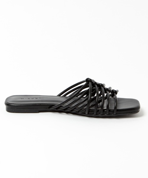 LEPSIM（レプシィム）の「ナロークロススライドサンダル　944142（サンダル・レディース・ブラック/ゴールド/ライトベージュ・SMALL/MEDIUM/LARGE）」の12枚目の写真