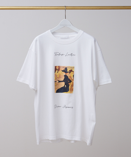 ABAHOUSE(アバハウス)の「【LAUTREC】 DivianJaponais(Tシャツ/カットソー)」|ホワイト