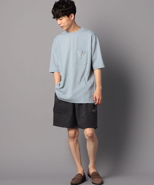 GLOSTER（グロスター）の「【GEVACO/ゲバコ】ワンポイントポケTee #GV167M01（Tシャツ/カットソー・メンズ・ホワイト/ベージュ/サックスブルー・40/38/42/36）」の14枚目の写真