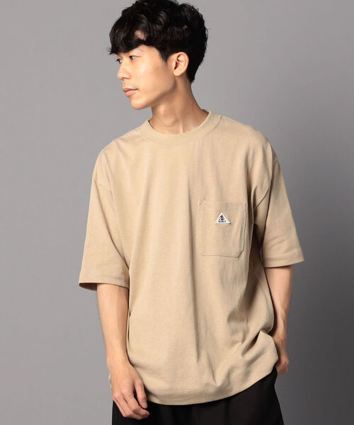 GLOSTER（グロスター）の「【GEVACO/ゲバコ】ワンポイントポケTee #GV167M01（Tシャツ/カットソー・メンズ・ホワイト/ベージュ/サックスブルー・40/38/42/36）」の17枚目の写真
