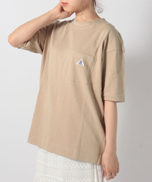 GLOSTER（グロスター）の「【GEVACO/ゲバコ】ワンポイントポケTee #GV167M01（Tシャツ/カットソー・メンズ・ホワイト/ベージュ/サックスブルー・40/38/42/36）」の18枚目の写真