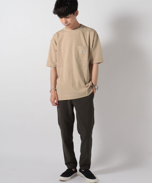 GLOSTER（グロスター）の「【GEVACO/ゲバコ】ワンポイントポケTee #GV167M01（Tシャツ/カットソー・メンズ・ホワイト/ベージュ/サックスブルー・40/38/42/36）」の22枚目の写真