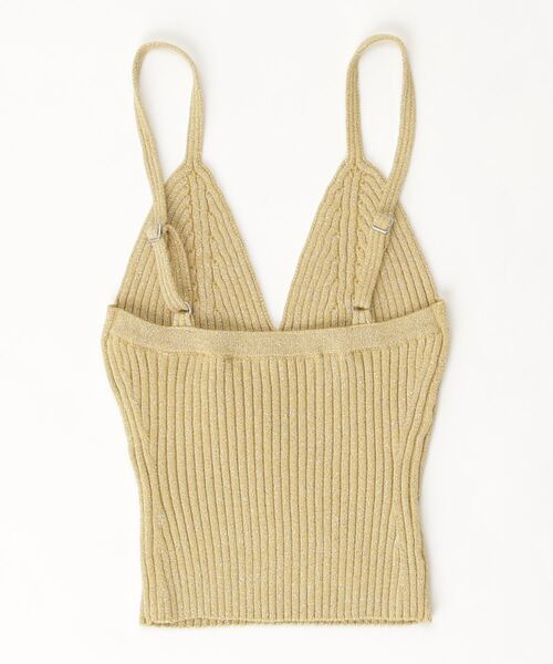 ALLSAINTS（オールセインツ）の「LEXI CROP TOP | LEXI クロップ トップス（キャミソール・レディース・ゴールド・S/M/XS）」の8枚目の写真