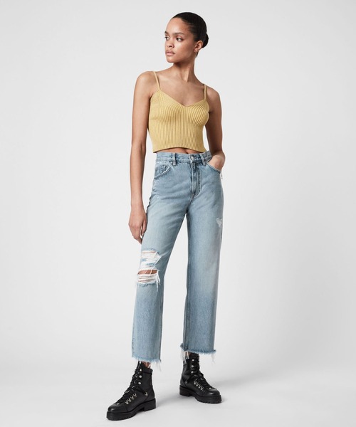 staud キャミソール ALLSAINTS（オールセインツ）の「LEXI CROP TOP | LEXI クロップ