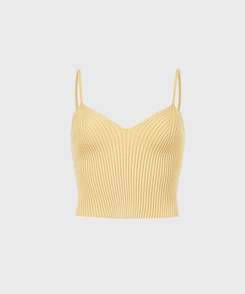 ALLSAINTS（オールセインツ）の「LEXI CROP TOP | LEXI クロップ トップス（キャミソール・レディース・ゴールド・S/M/XS）」の3枚目の写真