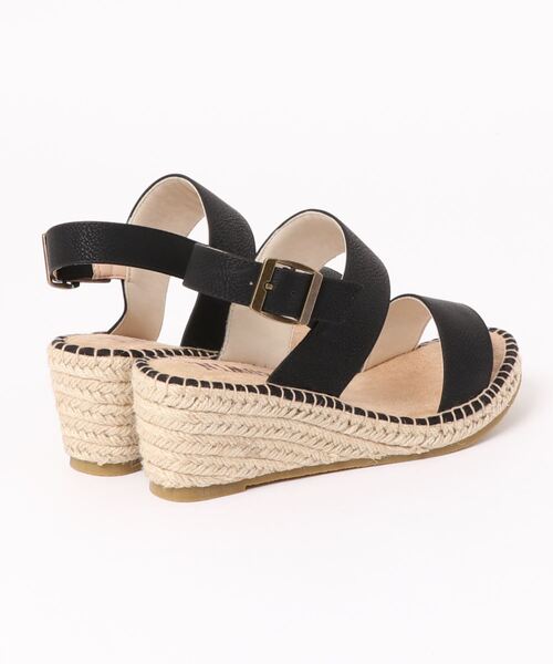 EDWIN（エドウィン）の「【EDWIN】ウエッジソール2ベルトサンダル（サンダル・レディース・ブラック/イエロー/ダークベージュ・LL/S/M/L）」の12枚目の写真