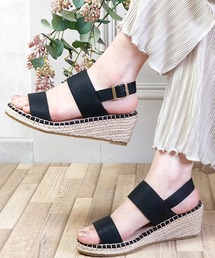 【EDWIN】ウエッジソール2ベルトサンダル