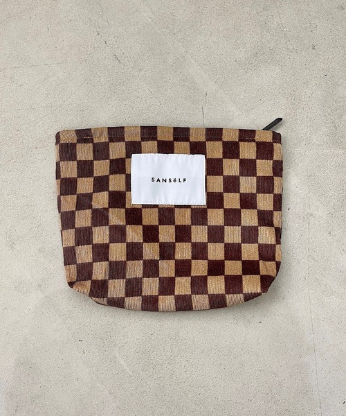 SANSeLF(サンセルフ)の「マルチポーチ sana20【SANSeLF】(ポーチ・レディース・ブラック系その他/ブラック系その他2/レオパード/ブラック系その他3/ブラック系その他4/ブラウン系その他/グリーン/ベージュ/ライトパープル/グリーン系その他/ライトイエロー/イエロー×グリーン/ブラック系その他5/ブルー/レッド/ベージュ系その他/ブラウン/ライトグリーン・FREE)」の7枚目の写真