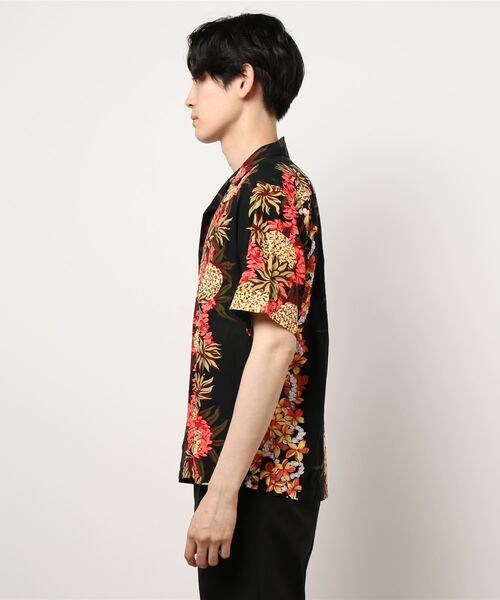 Grand PARK（グランドパーク）の「HILOHATTIパイナップルアロハシャツ（シャツ/ブラウス・メンズ・ブラック・X-SMALL/SMALL）」の10枚目の写真