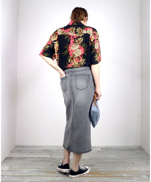 Grand PARK（グランドパーク）の「HILOHATTIパイナップルアロハシャツ（シャツ/ブラウス・メンズ・ブラック・X-SMALL/SMALL）」の5枚目の写真