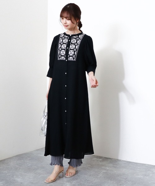 ボリューム袖刺繍ワンピース ペチコートset ワンピース Archives アルシーヴ のファッション ワンピース セール