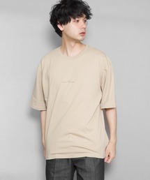 BEYES/バックフォトプリントTシャツ