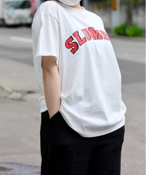 y/m by れぽすけ（イムバイレポスケ）の「SLUMBER T/SH（Tシャツ/カットソー・メンズ・ホワイト/ライトブルー/ブラック・MEDIUM/LARGE）」の20枚目の写真