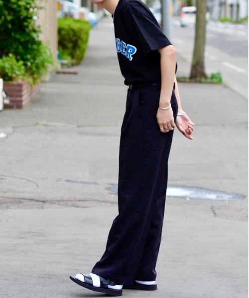 y/m by れぽすけ（イムバイレポスケ）の「SLUMBER T/SH（Tシャツ/カットソー・メンズ・ホワイト/ライトブルー/ブラック・MEDIUM/LARGE）」の7枚目の写真